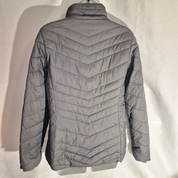 XERSION Puffer style jacket, Grey, lined in size small - Picture 8 of 14